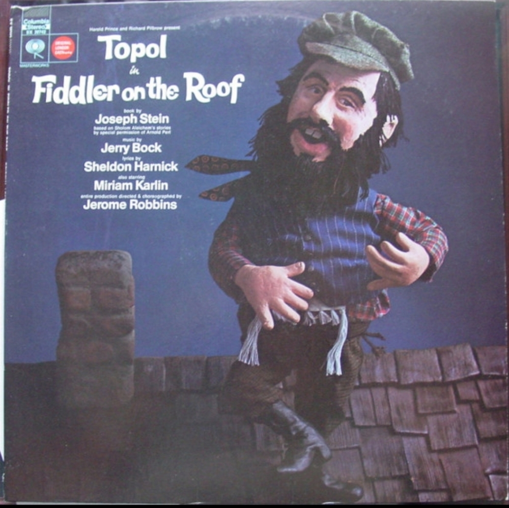 Topol in Fiddler on the Roof - 12" Vinyl Record